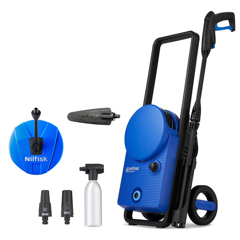 Nilfisk Core Home Car Pressure Washer Bundle Home Pressure