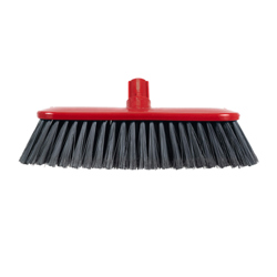 Traditional Interchange Soft Broom (Red)