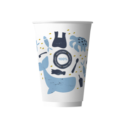 12oz Double Wall Compostable Aqueous Cups