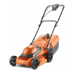 Flymo SimpliStore 340 Li 34cm 40V Cordless Lawn Mower with Batteries & Charger (Hand Propelled)