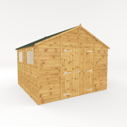 Mercia Premium Shiplap Apex Wooden Workshop 10 x 10