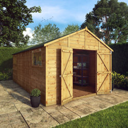 Mercia Premium Shiplap Apex Wooden Workshop 18 x 10