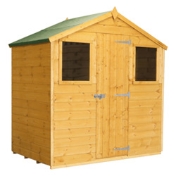 Mercia Shiplap Apex Wooden Shed 4 x 6