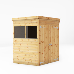 Mercia Shiplap Wooden Corner Shed 7 x 7