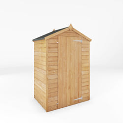 Mercia Overlap Apex Wooden Shed 3 x 4 - Windowless