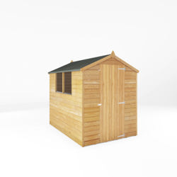 Mercia Overlap Apex Wooden Shed 7 x 5