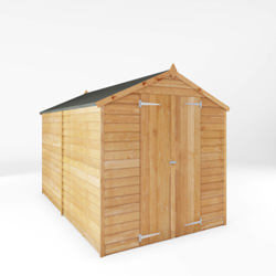 Mercia Overlap Apex Wooden Shed 10 x 6 - Windowless