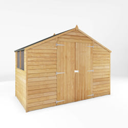 Mercia Overlap Apex Wooden Shed 5 x 10