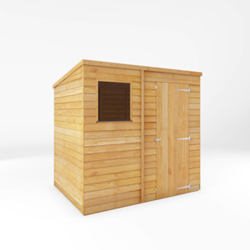 Mercia Overlap Pent Wooden Shed 7 x 5