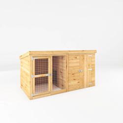 Mercia Berkshire Dog Kennel & Run 8 x 4