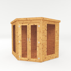 Mercia Premium Corner Wooden Summerhouse 7 x 7