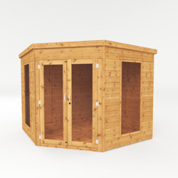 Mercia Premium Corner Wooden Summerhouse 8 x 8