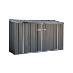 Absco Metal Bike Store 7 x 3 (Woodland Grey)