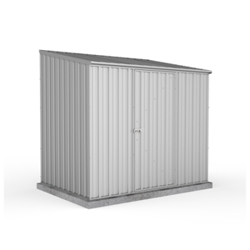 Absco Space Saver Titanium Pent Metal Shed 7 x 5 (Zinc)