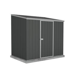 Absco Space Saver Titanium Pent Metal Shed 7 x 5 (Monument)