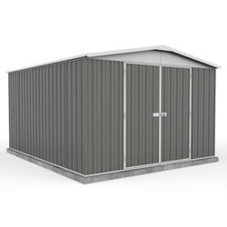 Absco Regent Metal Shed 10 x 12 (Woodland Grey)