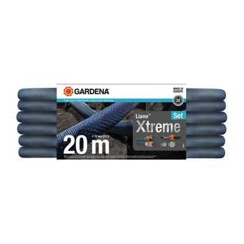 Gardena Liano Xtreme Textile Hose Set 20m