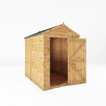 Mercia Shiplap Apex Wooden Shed 7 x 5 - Windowless