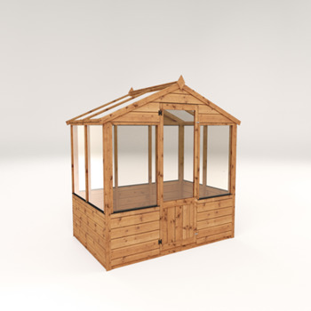 Mercia Traditional Wooden Greenhouse 4 x 6