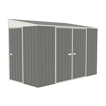 Absco Metal Bike Shed 10 x 5 (Woodland Grey)