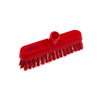 Hill Brush Extra Stiff Deck Scrub (Red) 