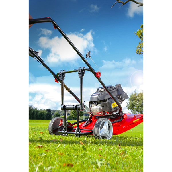 Cobra AirMow 51B 51cm B&S Petrol Hover Mower with Wheel Kit (Hand Propelled)