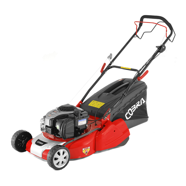 Cobra RM46SPBR 46cm B&S Petrol Rear Roller Lawn Mower (Self Propelled)