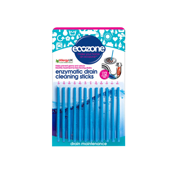 Ecozone Enzymatic Drain Cleaning Sticks