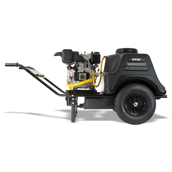 V-TUF TORRENT 2D5 Diesel Pressure Washer with Bowser