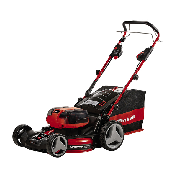 Cleanstore Einhell GP CM 36 47 S HW Li 47cm 36V Cordless Lawn Mower with Batteries Twinchargers Hand Propelled