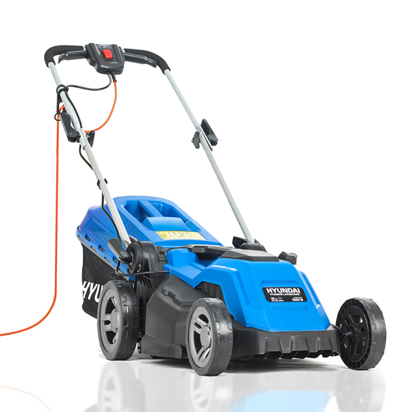 Hyundai HYM3800E 38cm Electric Rear Roller Lawn Mower (Hand Propelled)