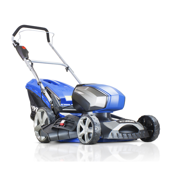 Hyundai HYM80Li460P 45cm 80V Cordless Lawn Mower with Batteries & Charger (Hand Propelled)