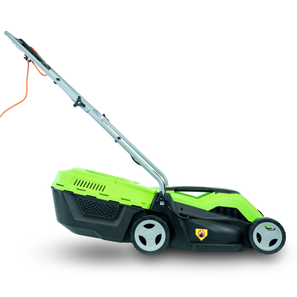 GardenTek GT33E 33cm Rear Roller Electric Lawn Mower (Hand Propelled)