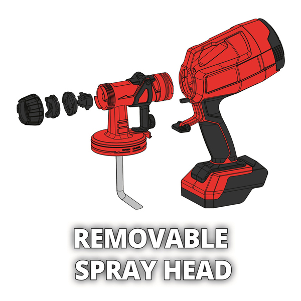 Einhell TC-SY 18/60 Li 18V Cordless Paint Sprayer (Bare)