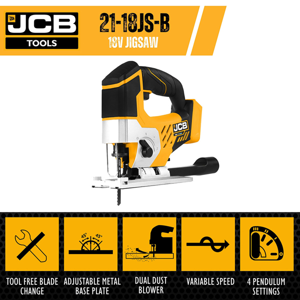 JCB 18V Cordless Jigsaw (Bare)