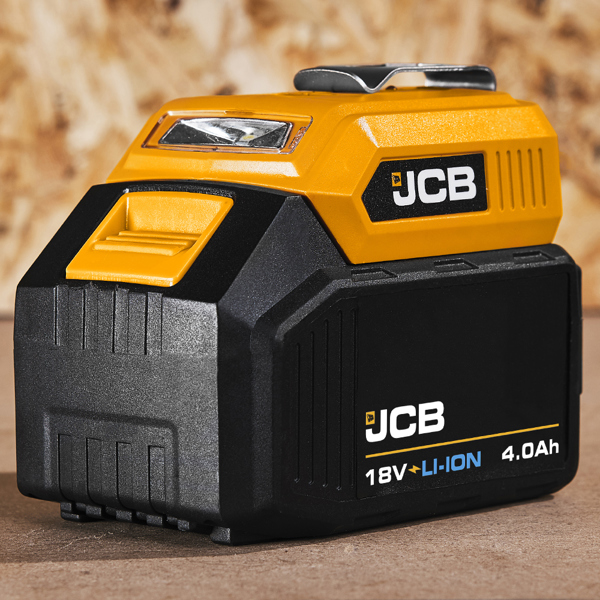 JCB 18V USB Power Adaptor & LED Torch (Bare)
