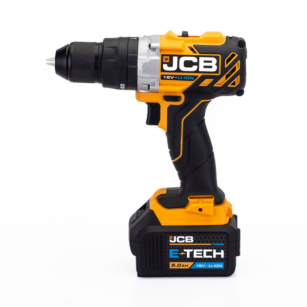 JCB 18V Brushless Cordless Combi Drill with 5.0Ah Battery & Charger