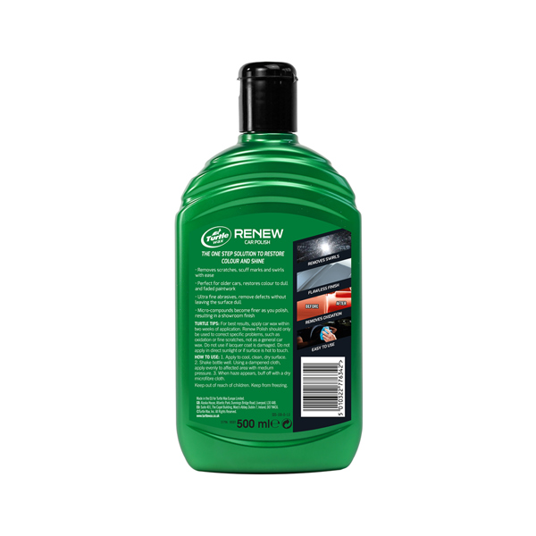 Turtle Wax Renew Liquid Polish (500ml)