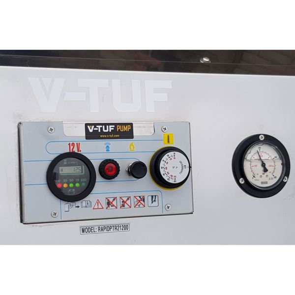 V-TUF RAPID PTR15250 275BAR 15 lpm  PETROL ENGINE STATIC HOT WATER WASHER