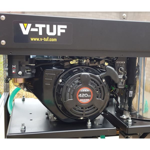 V-TUF RAPID PTR15250 275BAR 15 lpm  PETROL ENGINE STATIC HOT WATER WASHER