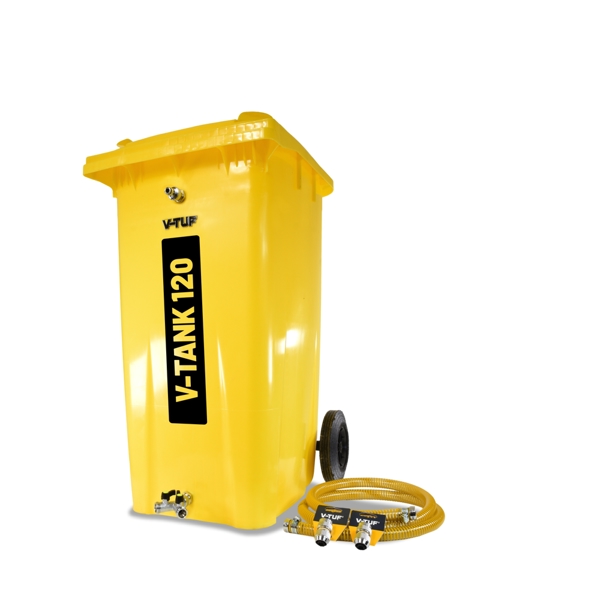 BOWSER - 120 Litre water supply to PRESSURE WASHERS - V-TANK120