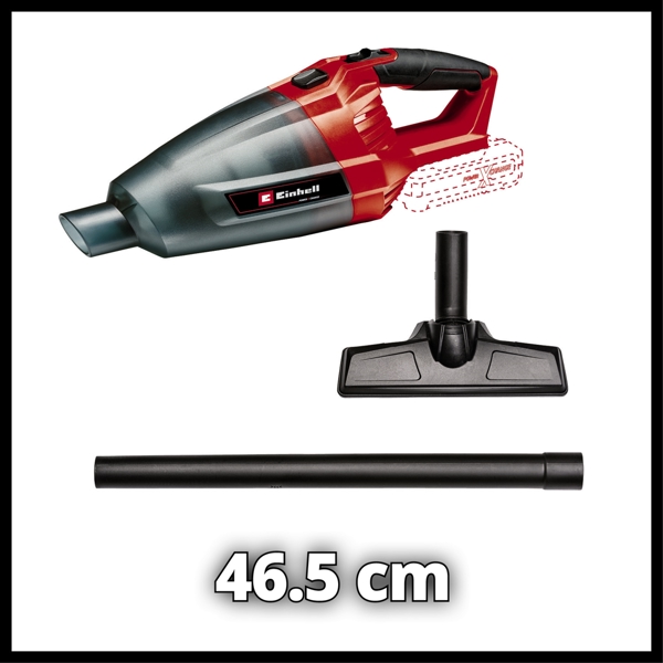 Einhell TE-VC 18 Li-Solo PXC 18V Handheld Vacuum Cleaner, Body Only  