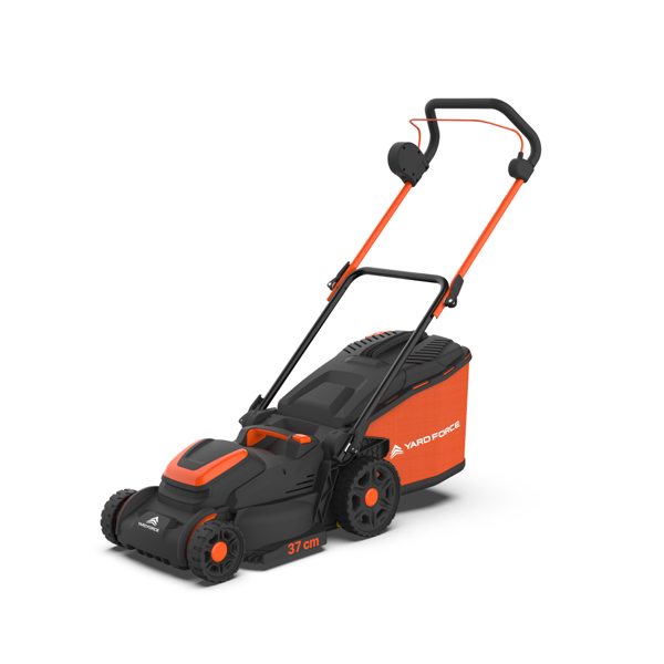 Yard Force LM C37B 37cm 40V Cordless Lawn Mower with Batteries & Charger (Hand Propelled)