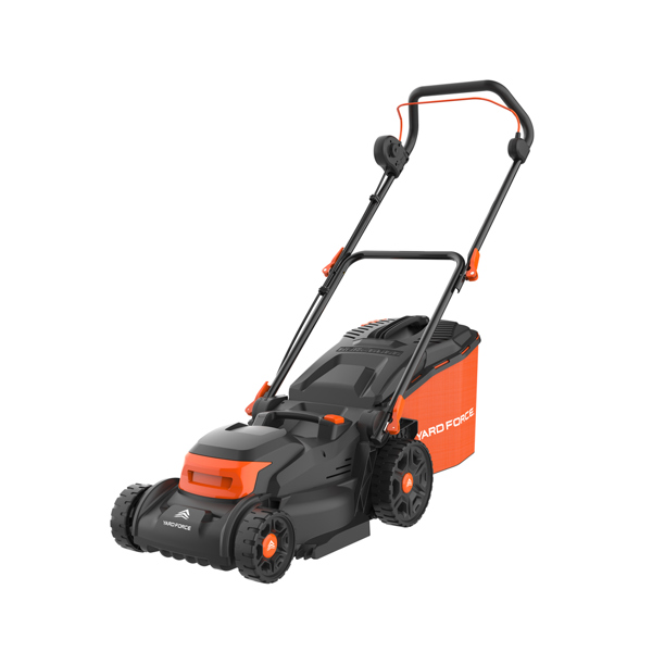 Yard Force EM N37B 37cm Electric Rear Roller Lawn Mower (Hand Propelled)