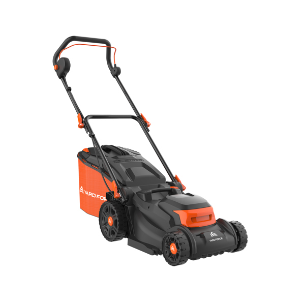 Yard Force EM N37B 37cm Electric Rear Roller Lawn Mower (Hand Propelled)