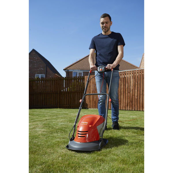 Flymo Hover Vac 250 25cm Electric Hover Mower (Hand Propelled)