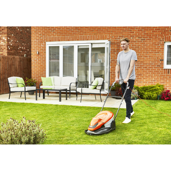 Flymo EasiGlide 360 36cm Electric Hover Mower (Hand Propelled)