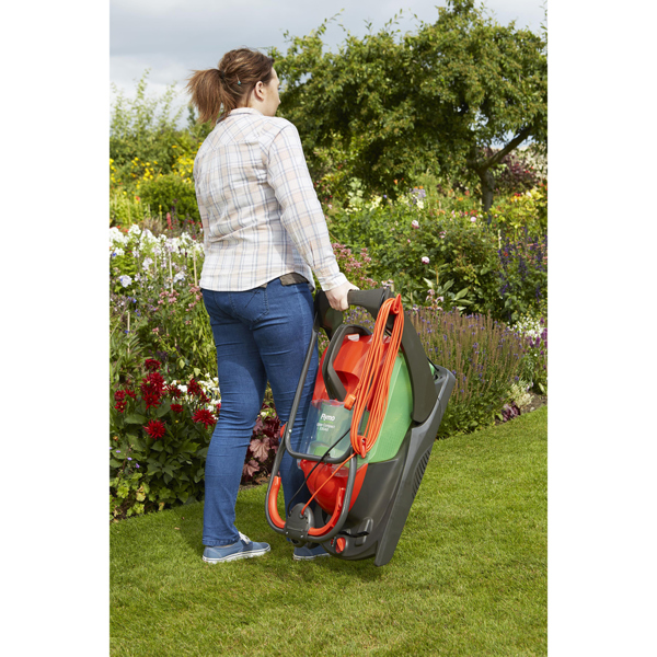 Flymo Glider Compact 330AX 33cm Electric Hover Mower (Hand Propelled)