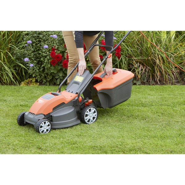 Flymo Speedi-Mo 360C 36cm Electric Lawn Mower (Hand Propelled)