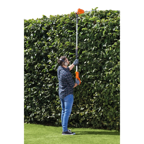 Flymo SabreCut XT 20V Li 50cm Cordless Long Reach Hedge Trimmer with Battery & Charger